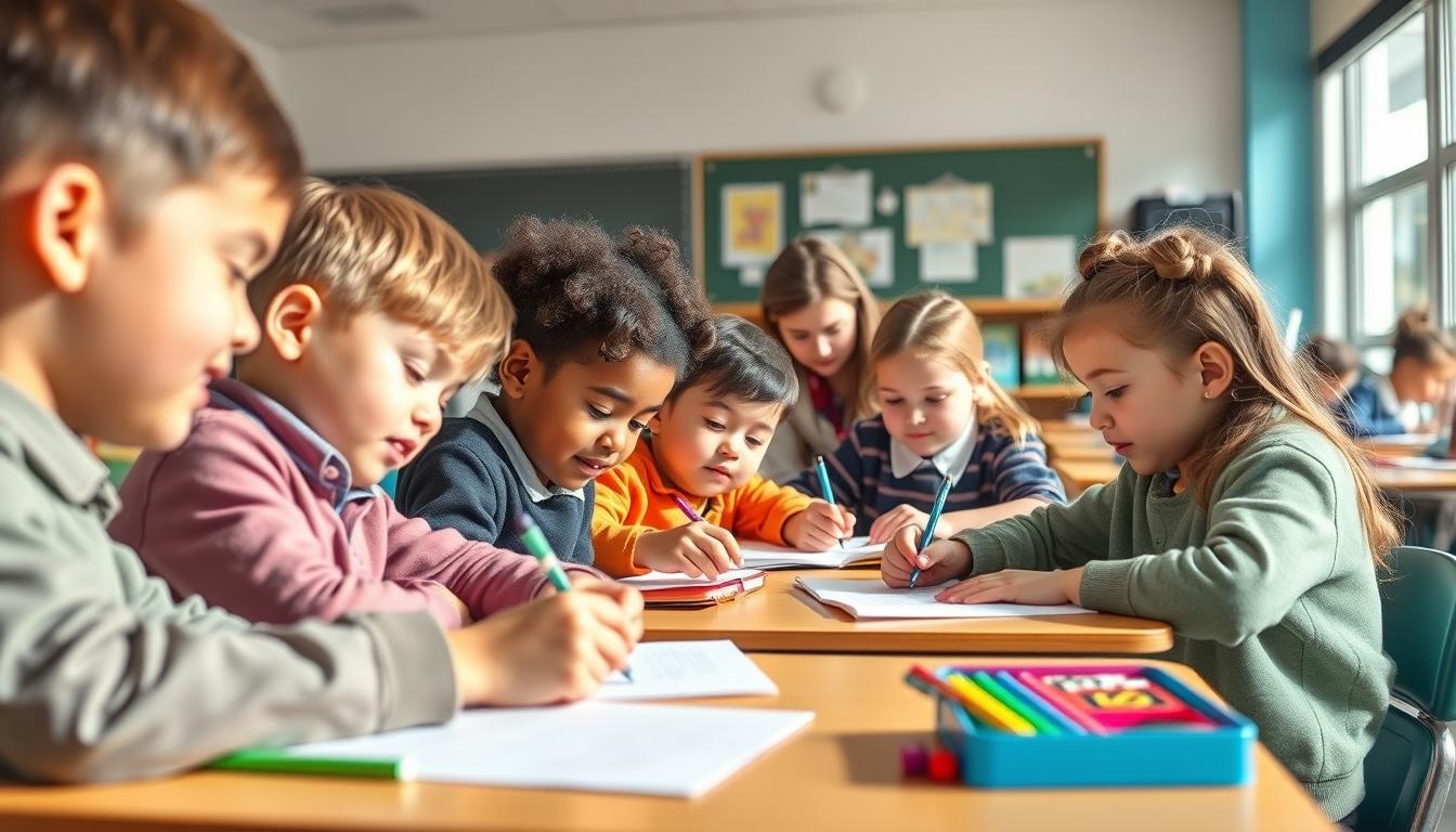 Students and educational resources in a modern learning environment